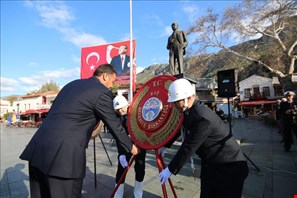 Kaş’ta 18 Mart Çanakkale Zaferi’nin 108. yıl dönümü kutlandı